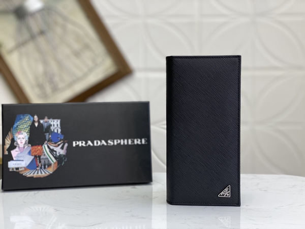 プラダ財布コピー角部分ディテール